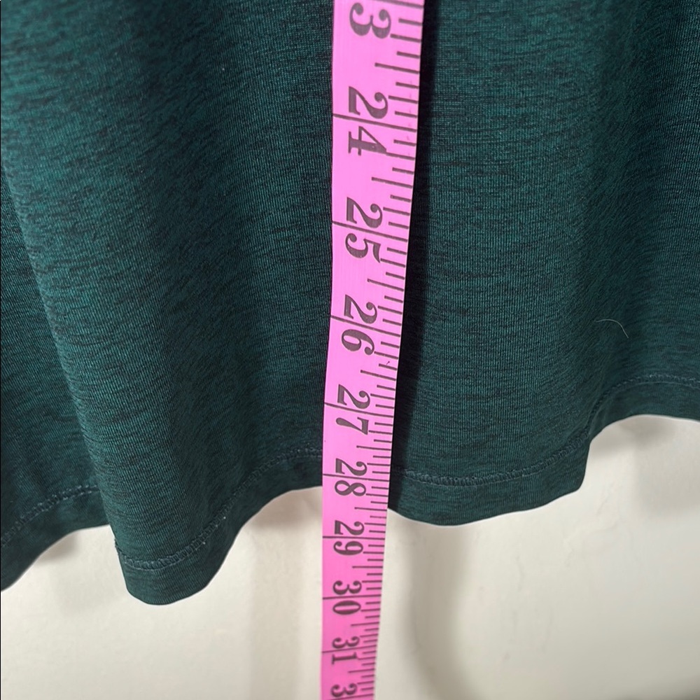 Xepsio Dark Green V-Neck Women's top - Picture 5 of 6